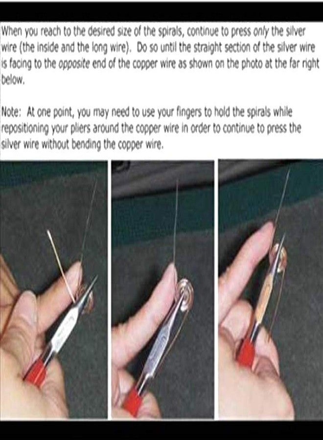 دي آي واي كرافتس مجموعة من لفتين من أسلاك الخرز النحاسية المقاومة للصدأ، مقاس 0.4 مم، مناسبة للأعمال اليدوية (عبوة من لفتين، لون ذهبي وفضي). - Image 2